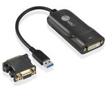 SIIG USB 3.0 to DVI Video Adapter with DVI to VGA Adapter | Quick and Ea... - £72.47 GBP