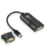 SIIG USB 3.0 to DVI Video Adapter with DVI to VGA Adapter | Quick and Easy Setup - $91.46