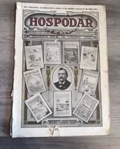 1913 Hospodar Bohemian Czech Farming Newspapers Magazines Omaha Nebraska - £34.88 GBP