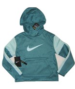 Nike Dri-Fit Girls Therma Hoodie Pullover Green Small S - $377.73 MXN