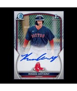 2025 Roman Anthony - Topps 1st Bowman Signature Rookie RC Card Rare MLB ... - $221.41 MXN
