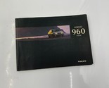 1996 Volvo 960 Owners Manual Handbook OEM A04B19060 - $19.79