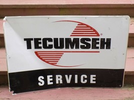 Tecumseh Service Aluminum Embossed Sign - $94.05