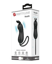 Pretty Love Rosalie Tethered Clit Stimulator - Black - £28.27 GBP