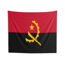Angola Country Flag Wall Hanging Tapestry - £51.93 GBP+