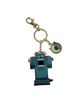 2022 Disney Pixar Holiday Keychain Monsters Inc. Sully &amp; Mike Wazowski Key Charm - £9.31 GBP