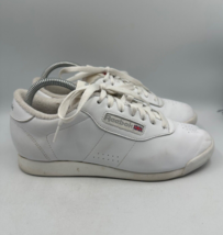 Reebok Womens Classic Princess 2-30500 White Casual Shoes Sneakers Size 9 Wide - $24.01