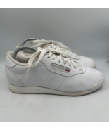 Reebok Womens Classic Princess 2-30500 White Casual Shoes Sneakers Size ... - £18.96 GBP