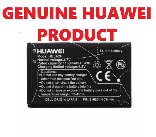 Primary image for QUALTY HUAWEI HB5A2H BATTERY FOR U7510 U7519 E5220 8000 T550 1150mAh