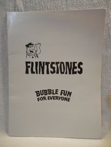 Flintstones 1976 Roclar Bubble Fun Heavy Paper Sales Folder w/Fred Flintstone - £6.35 GBP