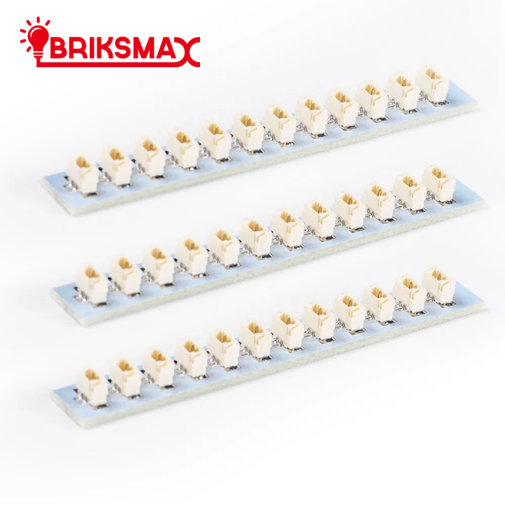 Briksmax led light accessories for diy fans 3 pcs pack 0 8 mm 2 pin interface thumb200