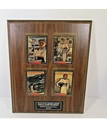 2001 DALE EARNHARDT SR Wood 4 Collector Card With COA Set # 0783 Collect... - £22.15 GBP