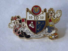Disney Trading Pins 80447 WDW - 10/10/10 Pin trading Society - Mickey and Frien - £37.25 GBP