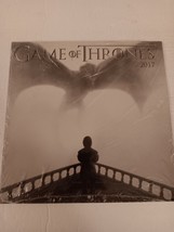 Game Of Thrones Theme 12&quot; x 12&quot; Wall Calendar Dated 2017 New Still Sealed - £23.58 GBP
