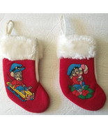 McDONALD&#39;S ~ Two (2) An American Tail, FIEVEL, 7&quot;x4&quot; Christmas, 1986 ~ S... - £12.46 GBP