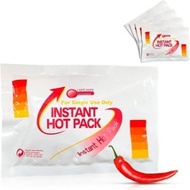 Instant Hot Packs Pain Relief 6 x 8 - 0.6 Oz - 10 Pack - £20.35 GBP