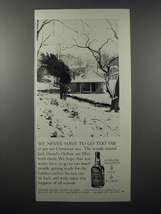1971 Jack Daniel's Whiskey Ad - Never Go Far - £14.58 GBP