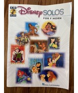 Disney Solos for F French Horn Song Book Music - $97.85 MXN