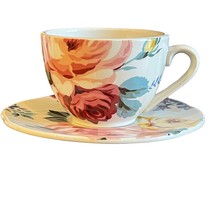 Ralph Lauren Kirsty Cup &amp; Saucer 3&quot; Tall Cup 6.75&quot; Saucer Made In Portugal - £71.20 GBP