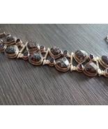 925 Sterling Silver Agate And Garnet Stone 8.5" Adjustable Toggle Link B... - €146,39 EUR 925 Sterling Silver Agate And Garnet Stone 8.5" Adjustable Toggle Link B... - €146,39 EUR
