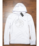 Armani Exchange $150 A|X Men&#39;s Embroidered Eagle White Hooded Jacket Hoo... - $81.22 CAD