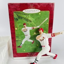 Hallmark 2000 Keepsake Christmas Ornament Mark McGwire Baseball MLB Cardinals - $8.77