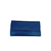 Handcrafted Personalized Leather Trifold Wallet - Stylish Women&#39;s Accessory  - £39.46 GBP