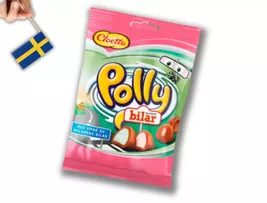 1 Bag of Cloetta Polly Ahlgrens Bilar 150g (5.29 oz.), Swedish Candy, Godis - $6.93