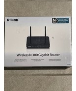 D Link Wireless Router N300 DIR 615 4 Lan Ports Wireless USB Port Black - $357.07 MXN