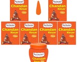 Pack de 6 - 40 Gms Hari Darshan Kesar Chandan Tika Azafrán Sándalo Pasta... - £21.84 GBP