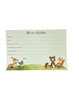 Woodland Creatures 20 Advice Cards for Mom-To-Be Forest Animal Scrapbook - £15.15 GBP