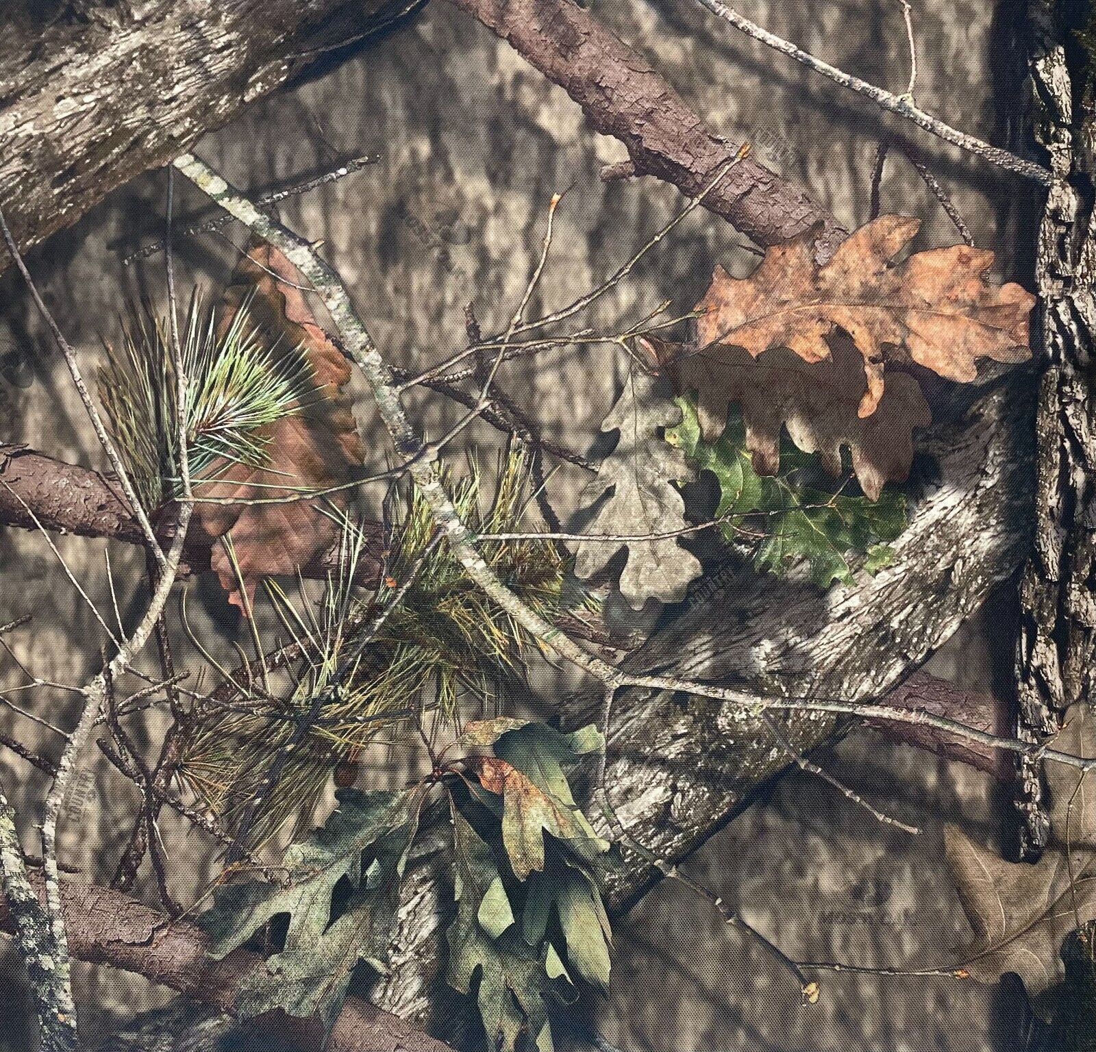 Primary image for MOSSY OAK BREAK UP COUNTRY 1200D COATED CORDURA DWR FABRIC BY 1/2(0.5) YARD 60"W