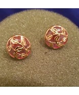 Avon Goldtone Pierced Stud Earrings - $8.86
