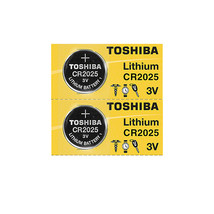 Toshiba CR2025 3V Lithium Coin Cell Battery (2 Batteries) - £10.21 GBP