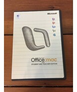 Office Mac 2004 Macintosh Software Disc CD Student Teacher Edition Seria... - $13.94 CAD