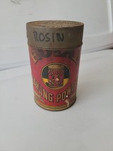 Vintage 1930&#39;s 12 oz. Royal Baking Powder Can Tin Embossed Original Lid Colorful - $24.18