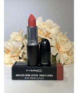 MAC Amplified Creme Lipstick - Brick-O-La 102 - FS NIB Authentic Fast/Fr... - £11.63 GBP
