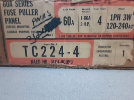 GE TC224-4 Fuse Puller Panel 60A Series - $74.97