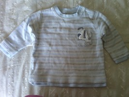 NEXT long sleeve striped top t-shirt age 0-3 months 56-62cm - $5.84