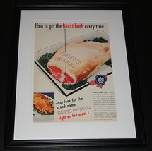 1947 Swift's Premium Lamb Meat ORIGINAL Framed Advertisement 11x14 - $49.49