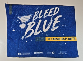 St. Louis Blues 2019 Playoffs Rally Towel 2019 Bleed Blue - $201.11 MXN