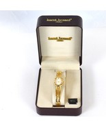 Harvé Benard Lady Watch Gold Tone Quartz with Original Box LHB021 Needs ... - $23.51