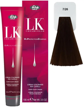 Lisap Milano LK OPC Hair Color - 7/26 Medium Copper Ash Blonde - $15.00