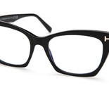 NEW TOM FORD TF5709-B 001 Black Eyeglasses Frame 54-17-140mm B42mm Italy - £150.99 GBP