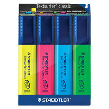 Staedtler Textsurfer Classic Highlighters (Wallet of 4) - £26.44 GBP