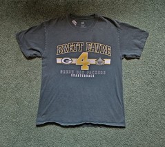 2016 Brett Favre Hall of Fame Commemorative T-shirt W/ Career Highlights Men&#39;s M - £14.23 GBP