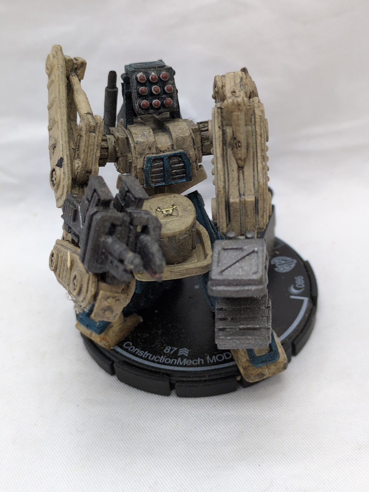 ConstructionMech MOD Benson&#39;s Raiders MechWarrior Figure 086 - $9.89