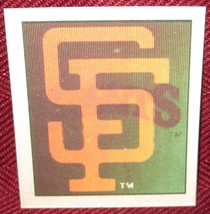 1987 Sportflics Team Logo Trivia Mini Motion #43 San Francisco Giants - £3.59 GBP