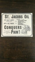 Vintage 1902 St. Jacobs Oil Conquers Pain Original Ad 1021 - £5.22 GBP