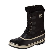 Sorel Men&#39;s 1964 PAC Nylon Snow Boots, (Black, Ancient 011), 9.5 (43.5 EU)  - $215.00